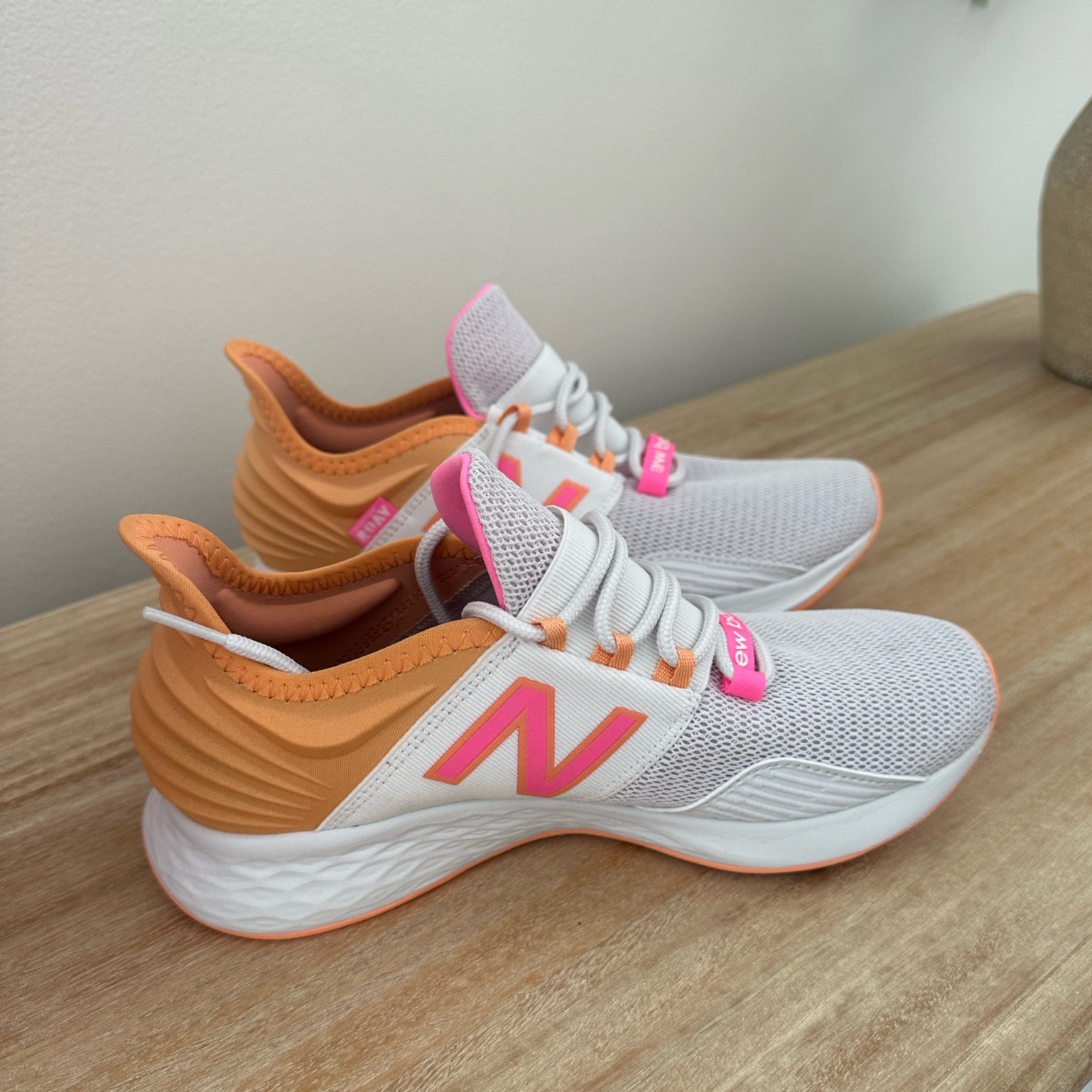 Major sale ✨Comfy & cute workout shoes! Love the white with pink and orange accents 😍😍 my fav color combo right now 

#LTKunder50 #LTKshoecrush #LTKfit