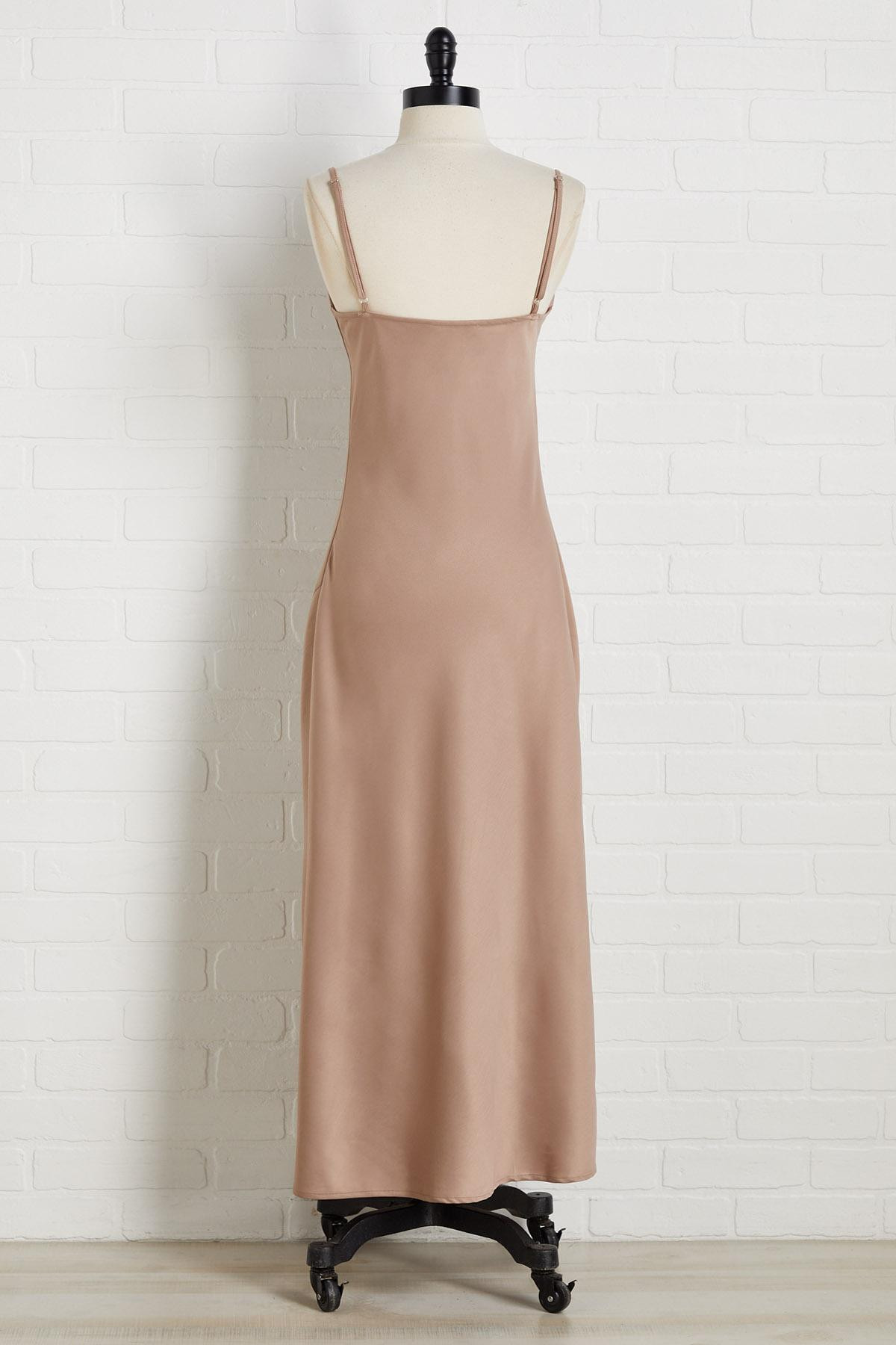 celebrate hue slip dress | Versona