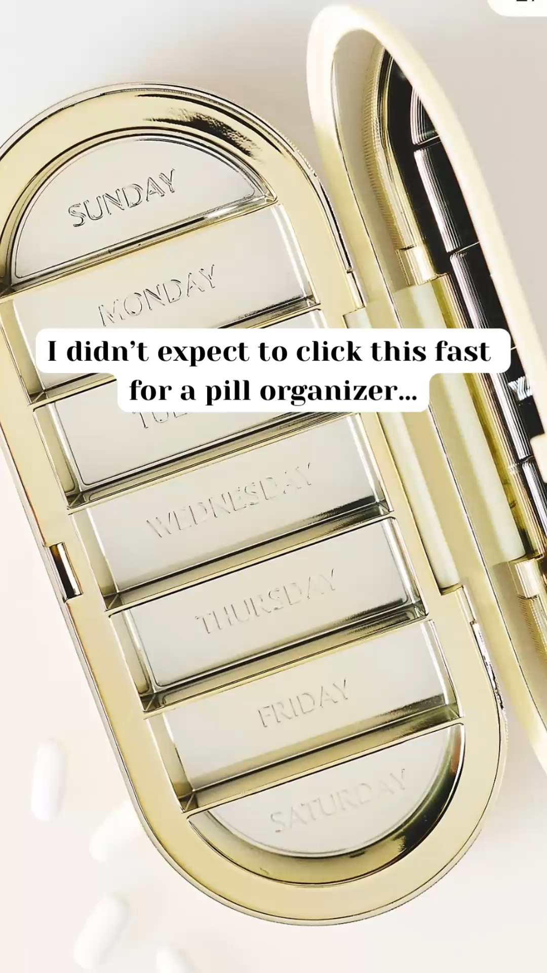 The cutest way to stay organized 🤍 I found these chic pill organizers at @Anthropologie  and had to share—they’re perfect for keeping your vitamins or daily essentials organized whether you’re traveling or just throwing them in your work bag.
I love that they don’t look like a typical pill case—these feel elevated, compact, and actually cute enough to carry in your purse. It’s one of those small upgrades that makes everyday life feel a little more put together. Linking my favorites + similar options so you can grab one for yourself.

cute pill organizer, travel pill case aesthetic, Anthropologie pill organizer, purse organizer essentials, vitamin organizer for women, travel essentials women

#AnthroFinds
#EverydayEssentials
#TravelOrganization
#PurseEssentials
#AestheticFinds
#workwear
#office


#LTKActive #LTKTravel #LTKWorkwear