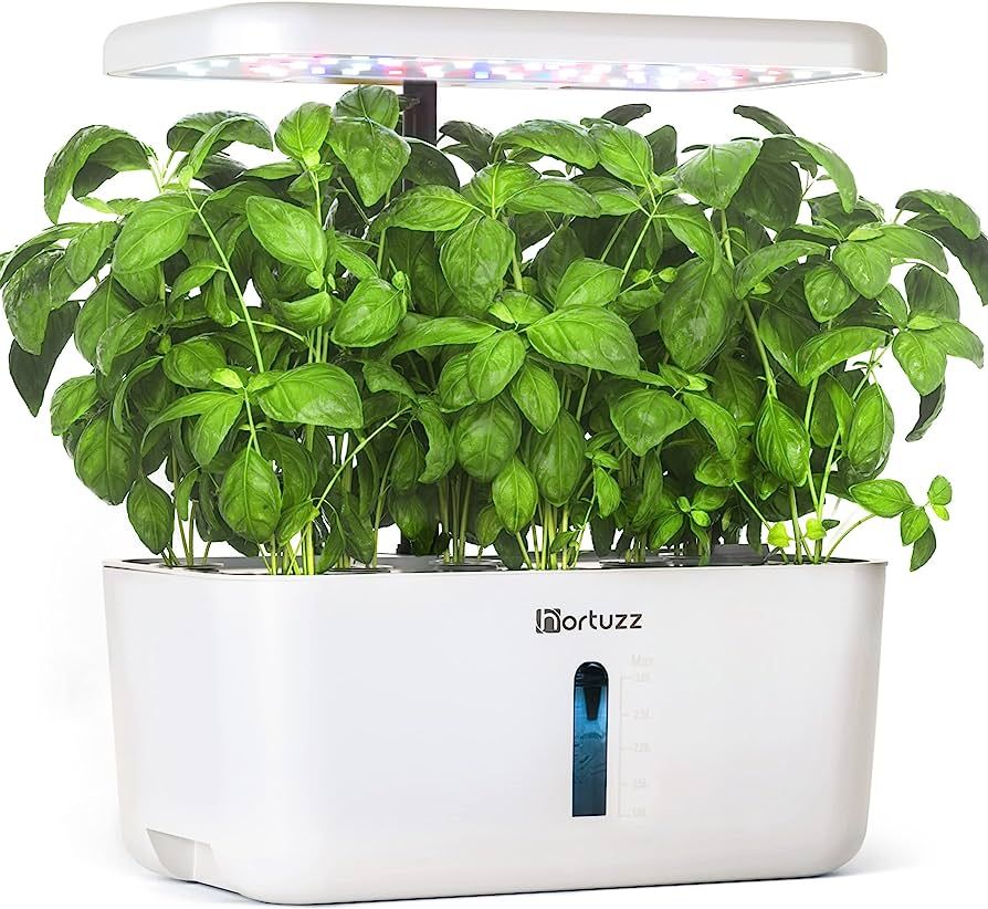 Hortuzz Hydroponics Growing System, 8 Pods Indoor Herbs Garden with LED Grow Light for Plants, Sm... | Amazon (US)