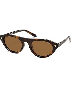 SOJOS Polarized Retro Oval Cat Eye Sunglasses for Women, 90s Small Y2K Vintage TR90 Sun Glasses S... | Amazon (US)