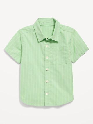 Short-Sleeve Oxford Shirt for Toddler Boys | Old Navy (US)