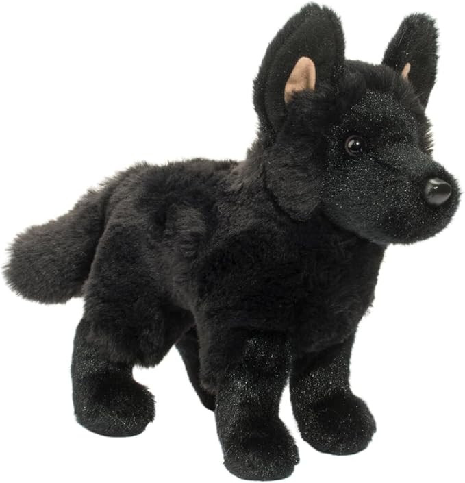 Douglas Harko Black German Shepherd Dog Plush Stuffed Animal | Amazon (US)