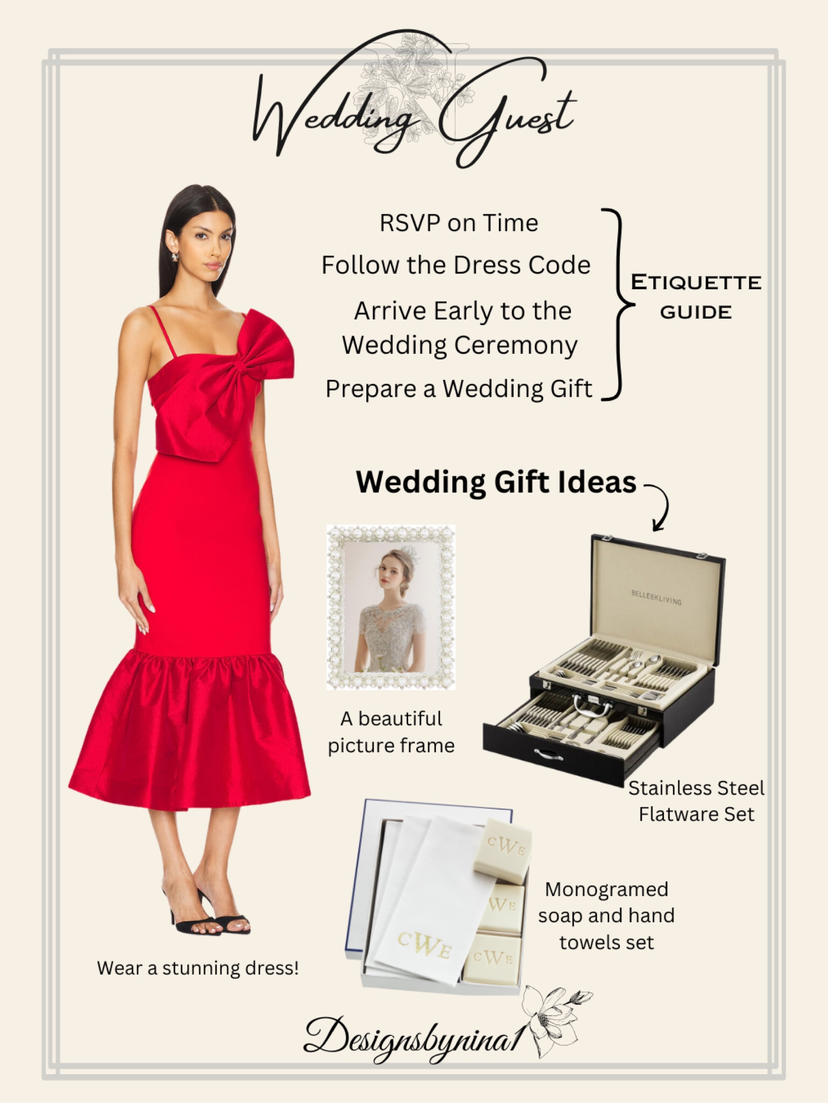 🥂Wedding Guest Etiquette & Gift Guide!

Fall Wedding Guest Dress | Red Dresses | Fall Fashion | Fall Dresses | Party Dresses | Wedding Gift Ideas | Holiday Dresses 

#LTKParties #LTKWedding #LTKStyleTip