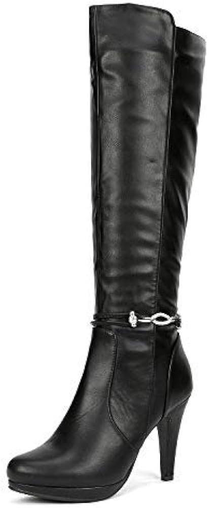 DREAM PAIRS Women's Knee High High Heel Boots | Amazon (US)