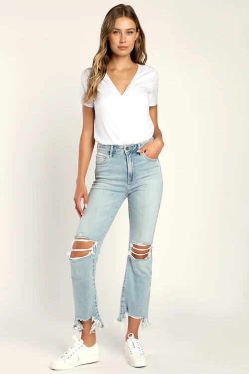 Marren Ivory Short Sleeve Surplice Bodysuit | Lulus (US)