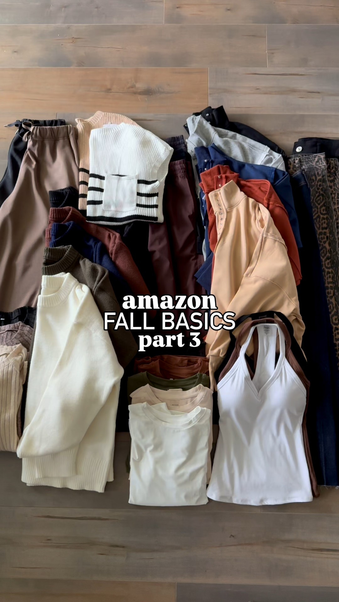 Amazon fashion Amazon finds fall basics fall fashion, wide leg jeans, tanks with built in padding, cashmere sweater, leggings with pockets, wide leg pants, 5 pack long sleeve tops, sweater tanks, oversized sweater 

#LTKSeasonal #LTKFindsUnder50