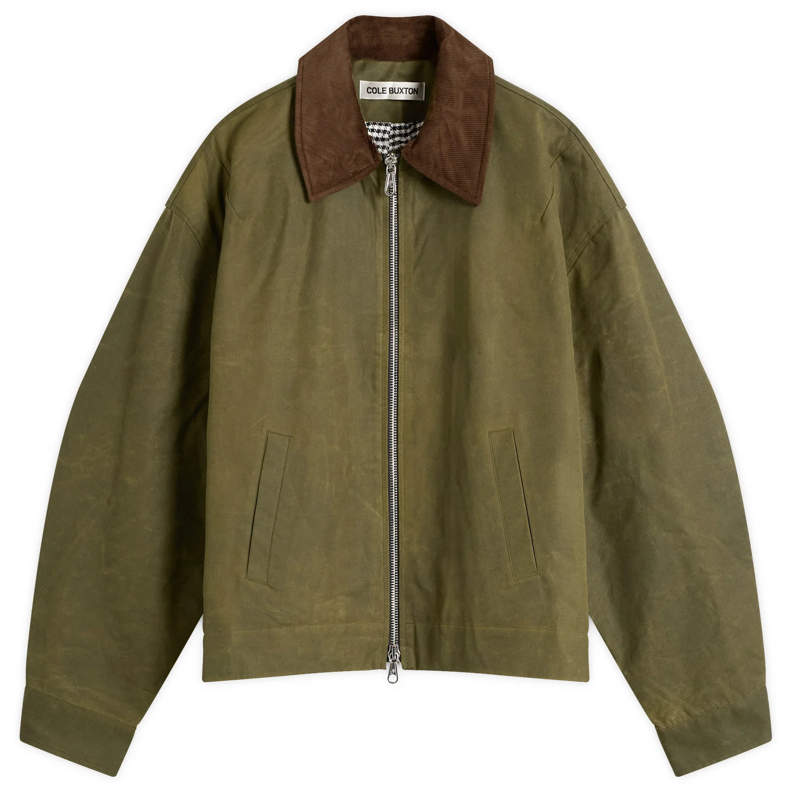 Cole Buxton Wax Cotton Overshirt | END. Clothing