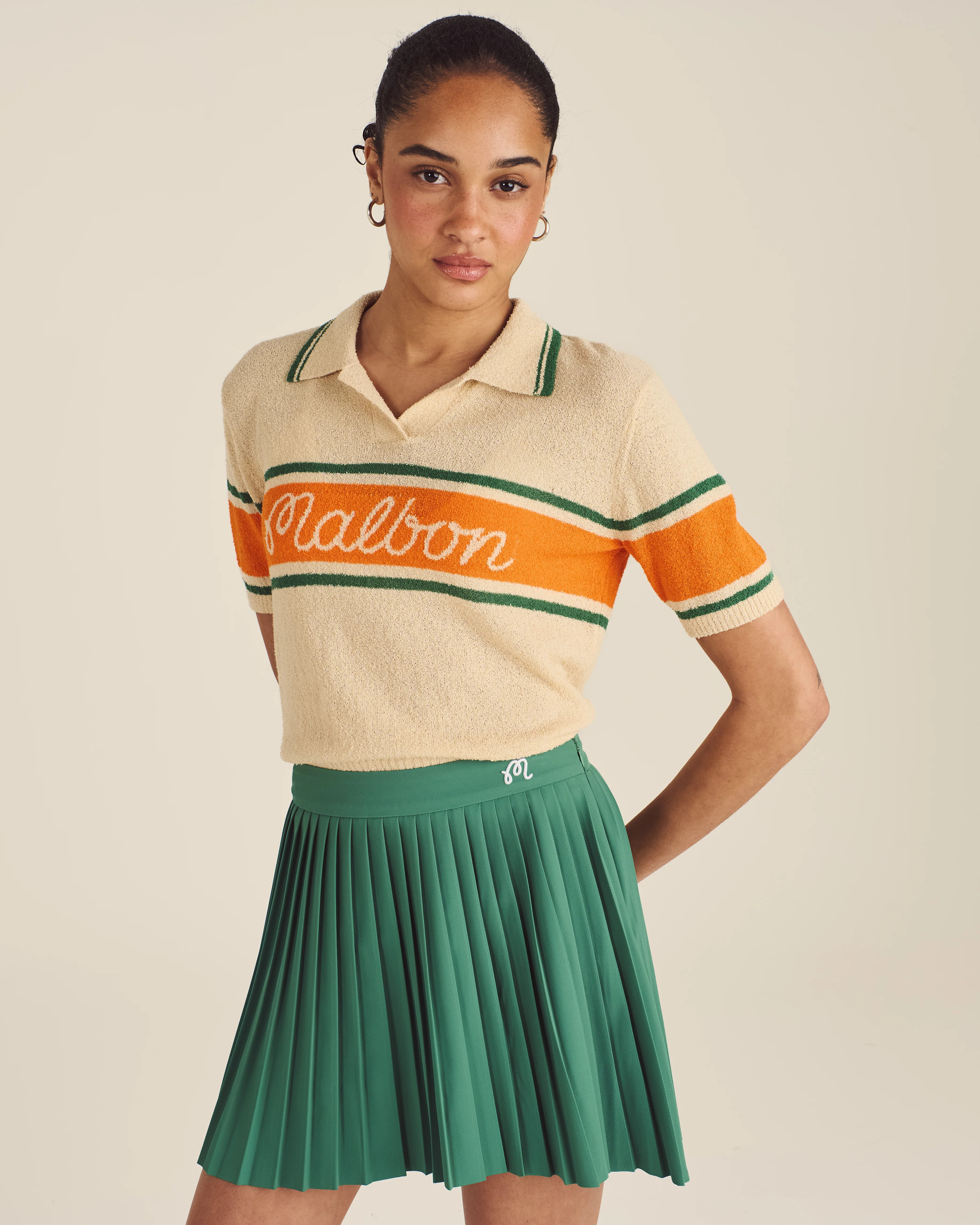 JADE POLO SWEATER | Malbon Golf