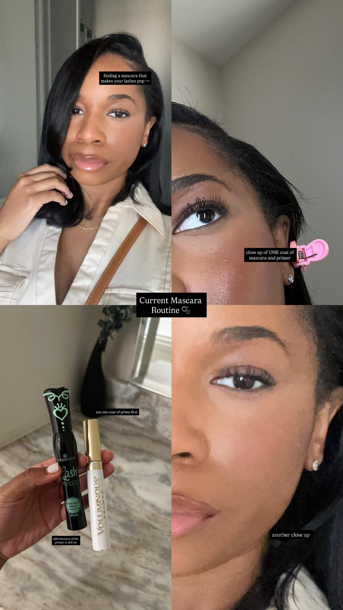 I'm in LOVE with this mascara AND the primer 😍

// Amazon, Amazon Finds, Amazon Must Haves, Amazon Beauty, Amazon Beauty Finds, Amazon Skincare, Amazon Makeup, Makeup, Makeup Must Have, Makeup Nature Skin, Makeup Favorites, Makeup Essentials, Makeup Everyday, Makeup Products, Makeup Routine, Neutral Makeup Ideas, Makeup Looks, Mascara, Best Mascara, Primer 

 #LTKCyberWeek #LTKFindsUnder50 #LTKBeauty