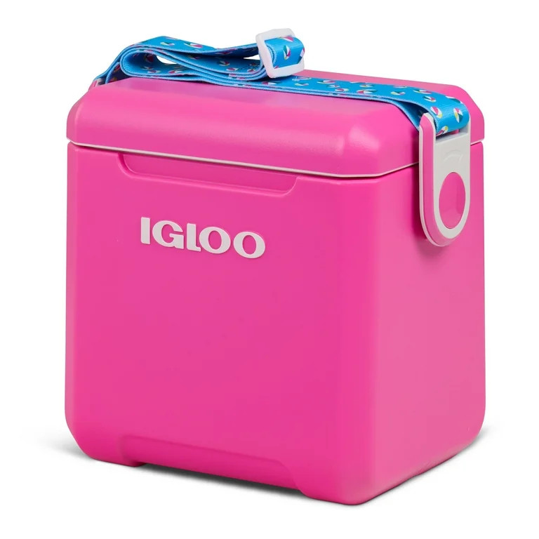 Igloo 11 QT Tag-A-Long Too Hard Side Cooler, Fuchsia Pink - Walmart.com | Walmart (US)