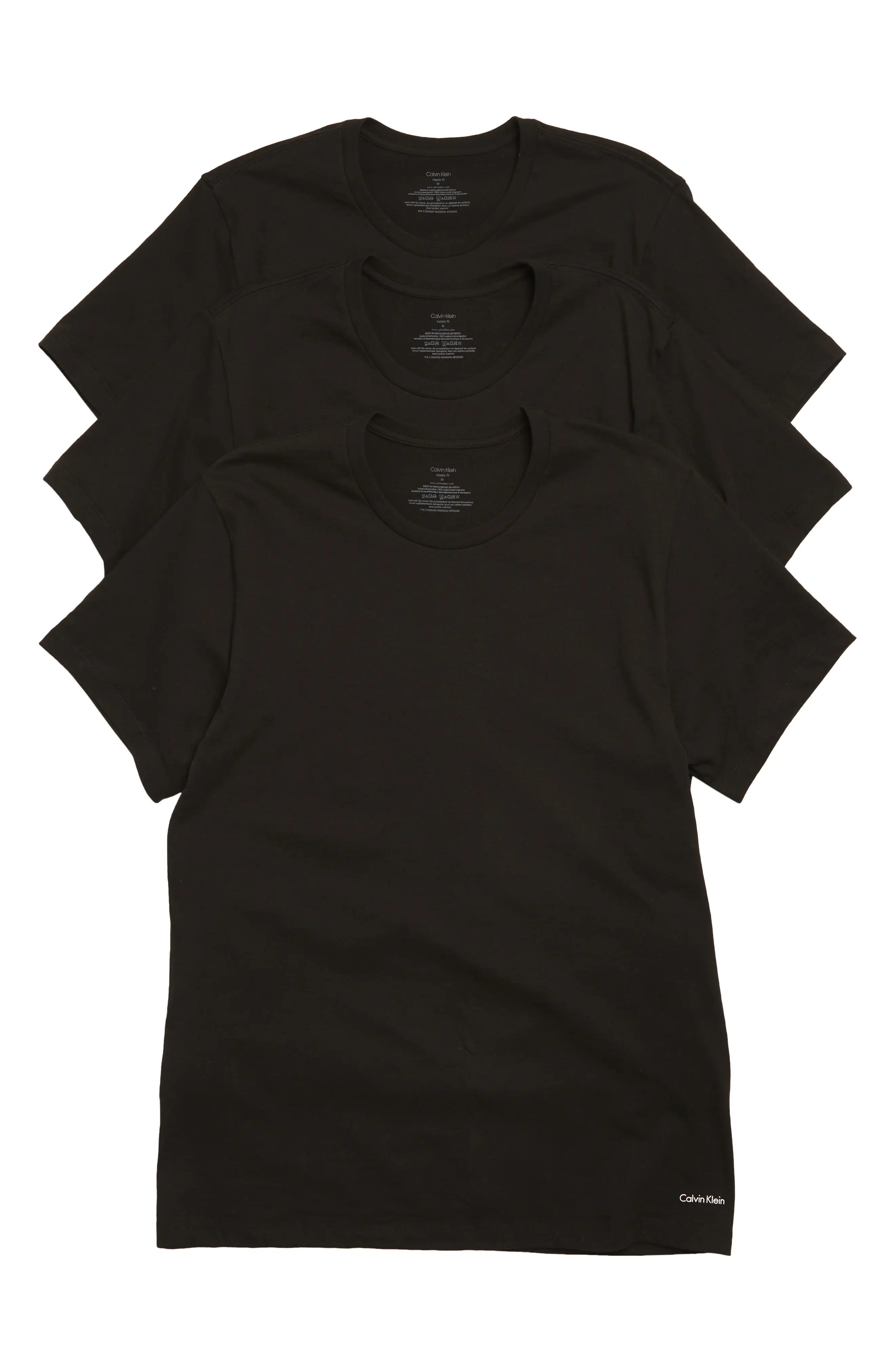 3-Pack Cotton Crewneck Undershirts (Men) | Nordstromrack | Nordstrom Rack
