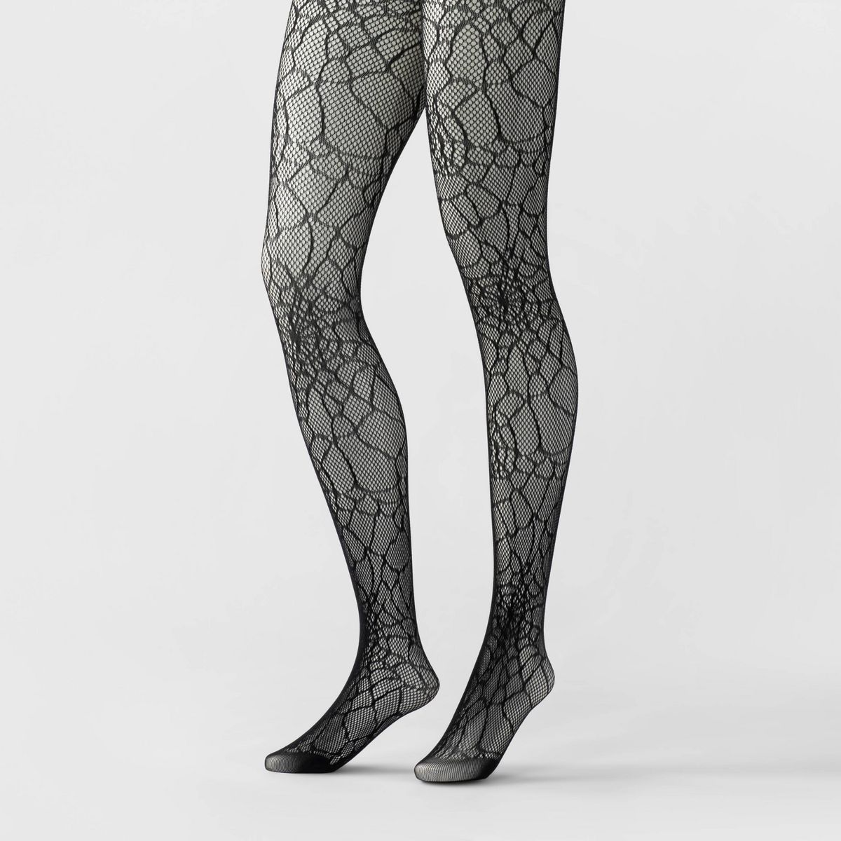 Women's Spider Web Net Halloween Tights - Hyde & EEK! Boutique™ Black | Target
