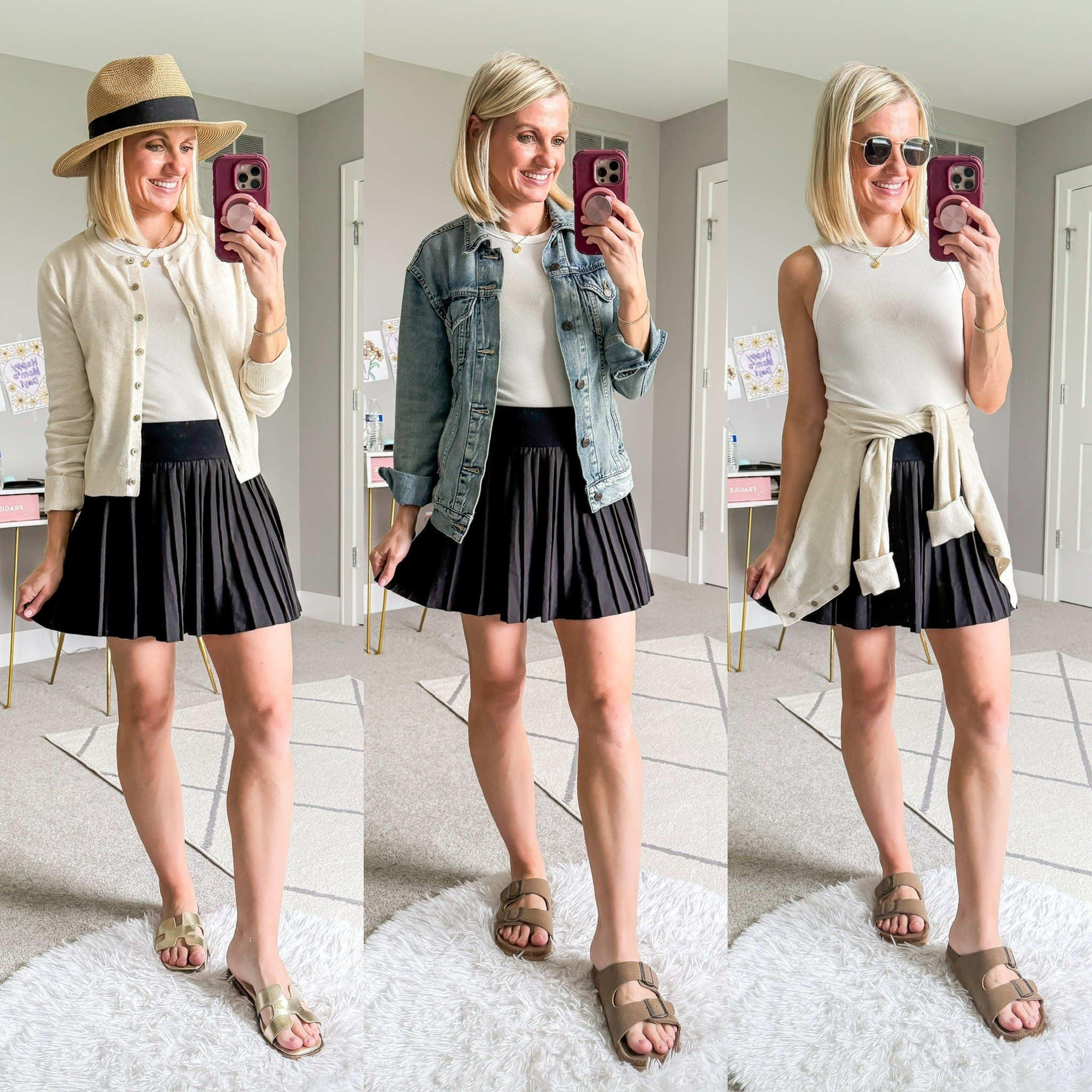 Summer capsule wardrobe outfits with an athletic skort  

#LTKTravel #LTKStyleTip #LTKSeasonal