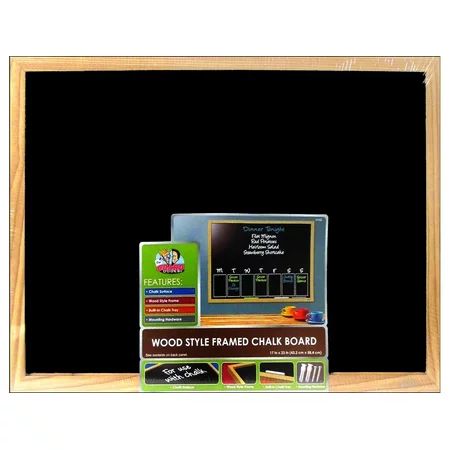 Brd Dudes Chalk Board 17x23 Wood Style Frame | Walmart (US)