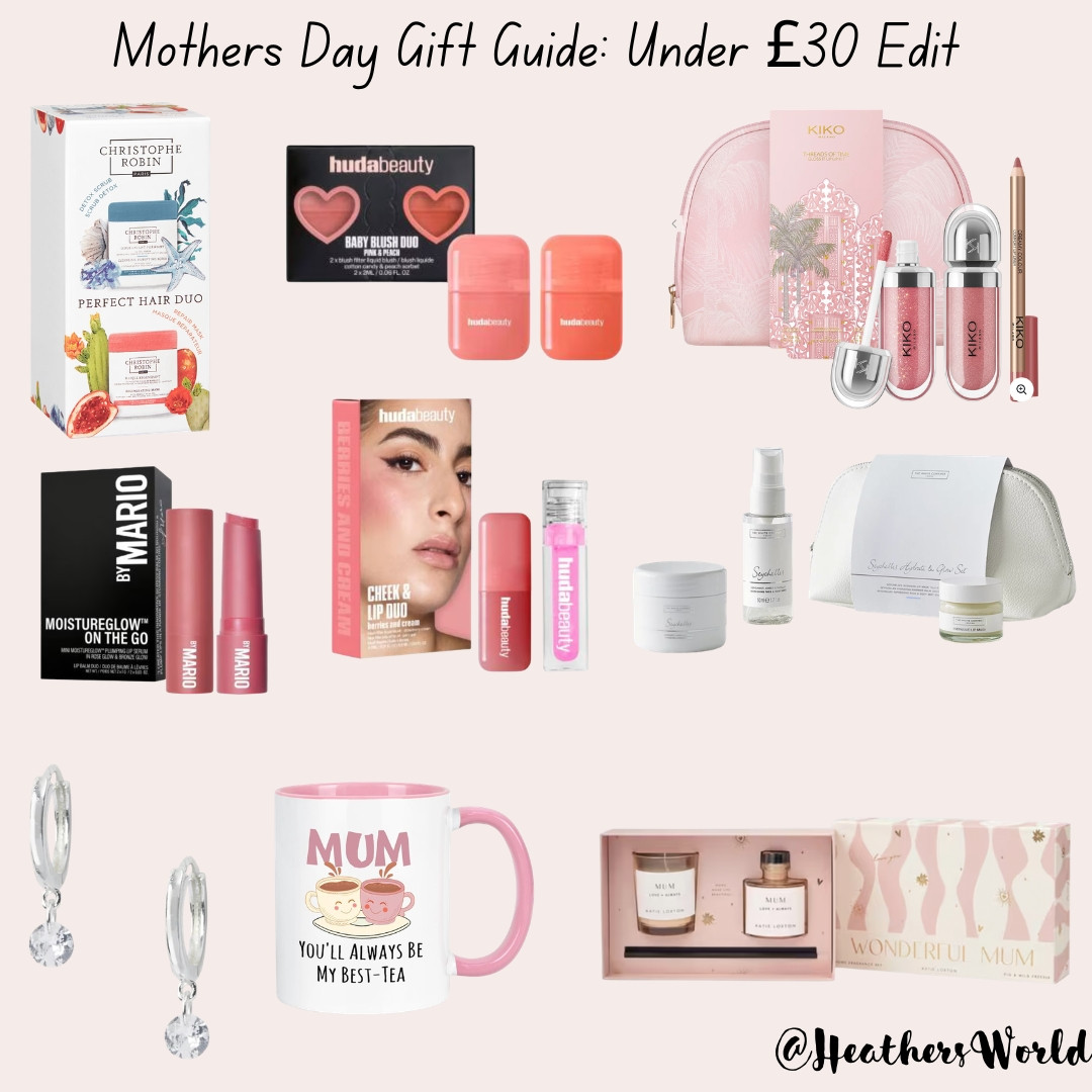 Mother's Day Gift Guide: Under £30 Edit 

#mothersday #giftguide #beauty #lookfantastic #gifts #mothersdaygifts  

 #LTKuk #LTKspring #LTKgiftguide