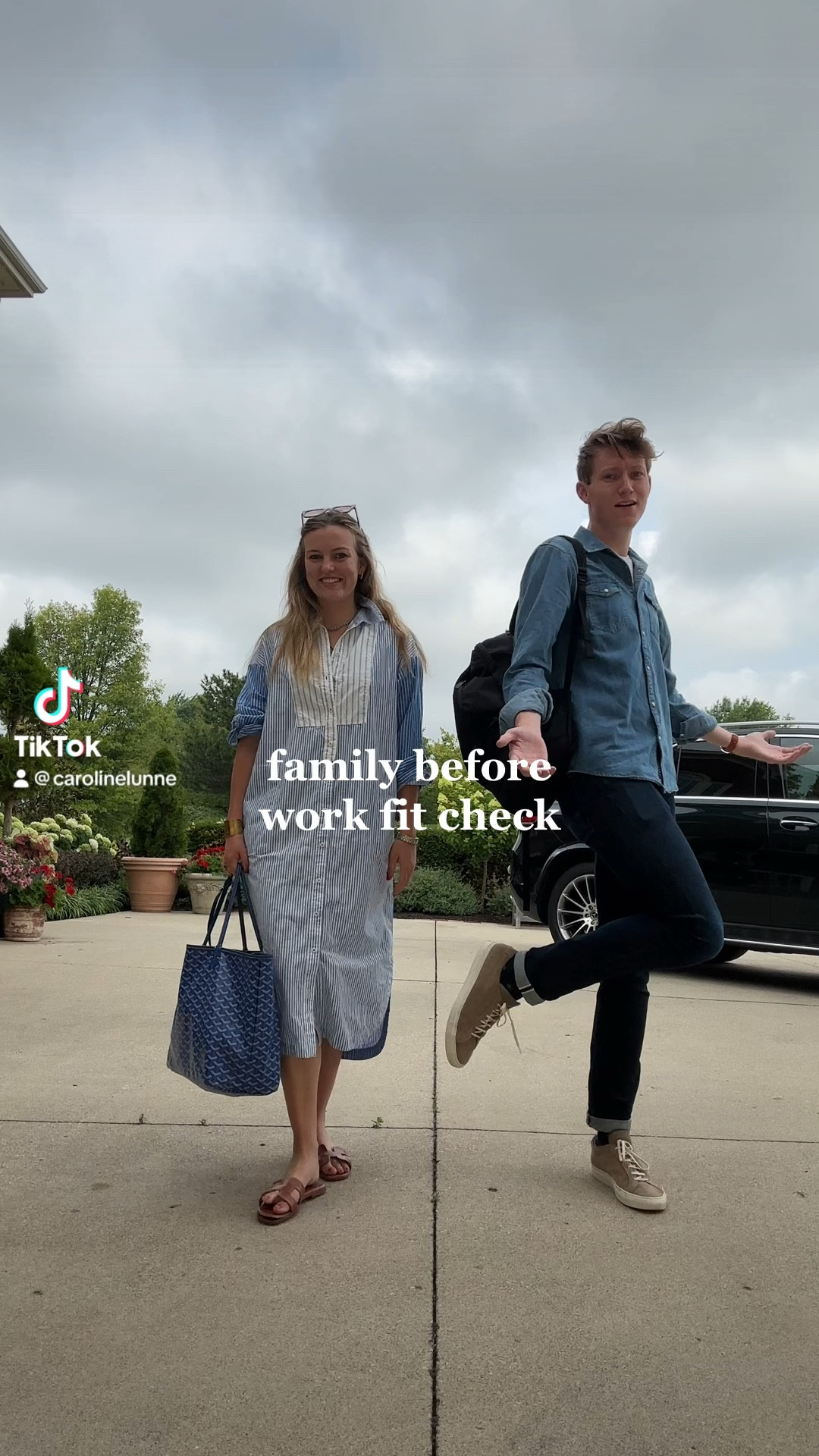 Blue dress fit check !! 