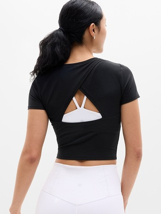 Transcend Open Back Tee | Athleta