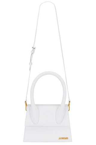 JACQUEMUS Le Grand Chiquito Bag in White | FWRD 
