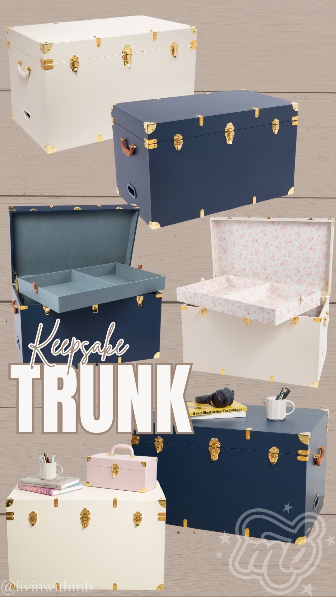 These keepsake trunks from Target are SO NICE. They are massive, and the quality is incredible. Very heavy, and beautiful!!

The perfect spot for all those special treasures 🫶🏼

#LTKBaby #LTKHome #LTKKids