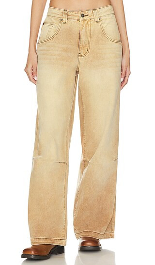Colossus Baggy Pants in Sand | Revolve Clothing (Global)