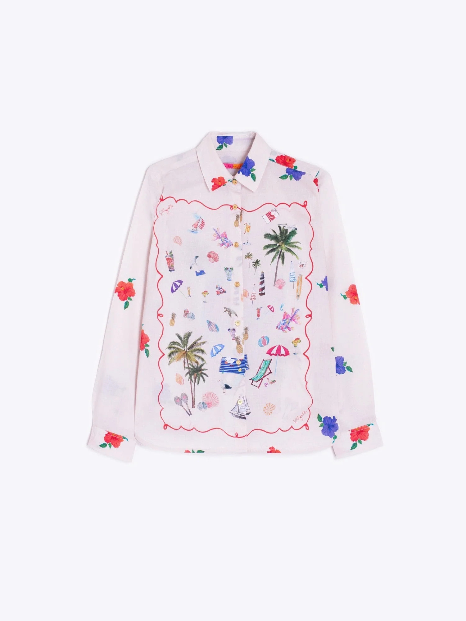 SHIRT ISABELLA MENORCA PRINT | Triple Threads