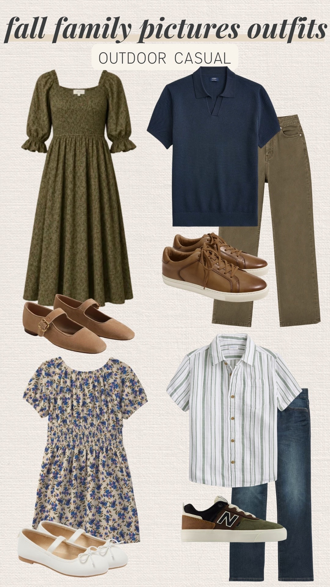 fall family pictures, family photo outfits, fall family outfits, outdoor family pictures, casual family outfits, fall family photos, family photo outfit ideas, fall picture outfits, neutral family outfits, green family outfits, olive green outfits, sage green outfits, earthy tones, autumn colors, cozy fall outfits, casual fall outfits, family photoshoot, outdoor photoshoot, fall photoshoot, coordinated family outfits, matching family outfits, mom outfit, dad outfit, kids fall outfits, toddler fall outfit, family style, timeless family outfits, classic fall style, rustic family photos, fall fashion, autumn family photos, fall outfit inspiration, family picture ideas