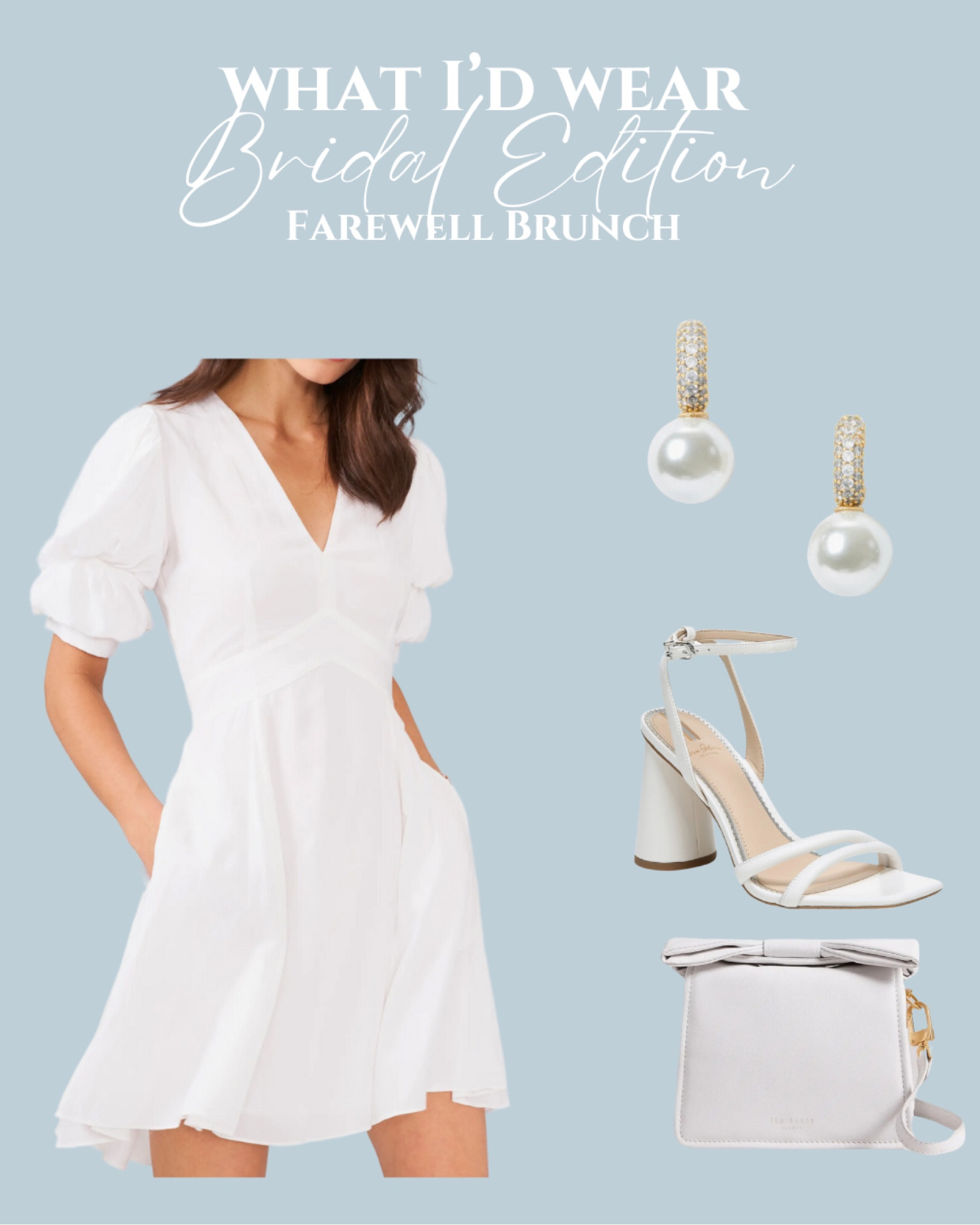 What I'd Wear to the farewell brunch - Bridal Edition from Nordstrom 🤍