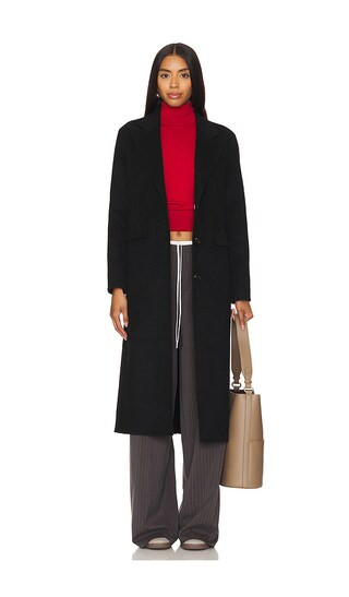 Rails Gallery Coat in Black - Black. Size XXS | Revolve Clothing (Global)