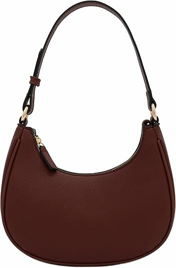 FashionPuzzle Small Crescent Shoulder Bag Underarm Purse | Amazon (US)