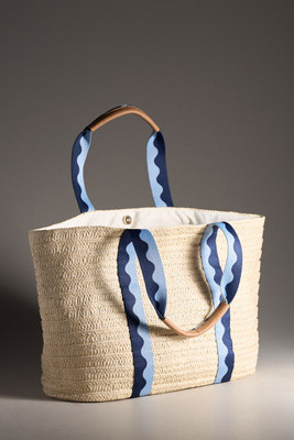 Shiraleah Raffia Beach Tote | Anthropologie (US)