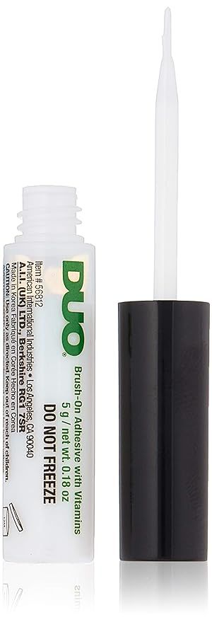 Duo Brush-On Striplash Adhesive White/Clear, 0.18 Ounce (Pack of 2) | Amazon (US)