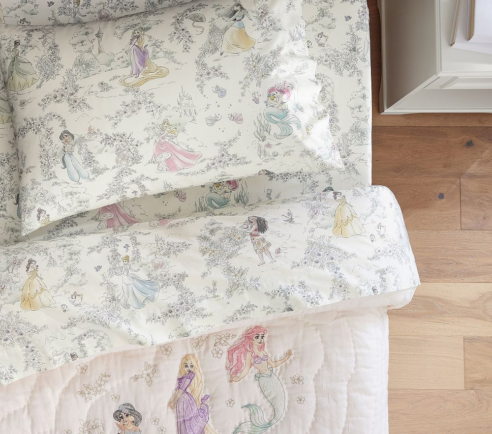 Disney Princess Heritage Organic Sheet Set | Pottery Barn Kids
