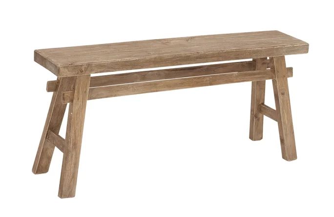 Gracie Oaks Crader Wooden Bench | Wayfair North America