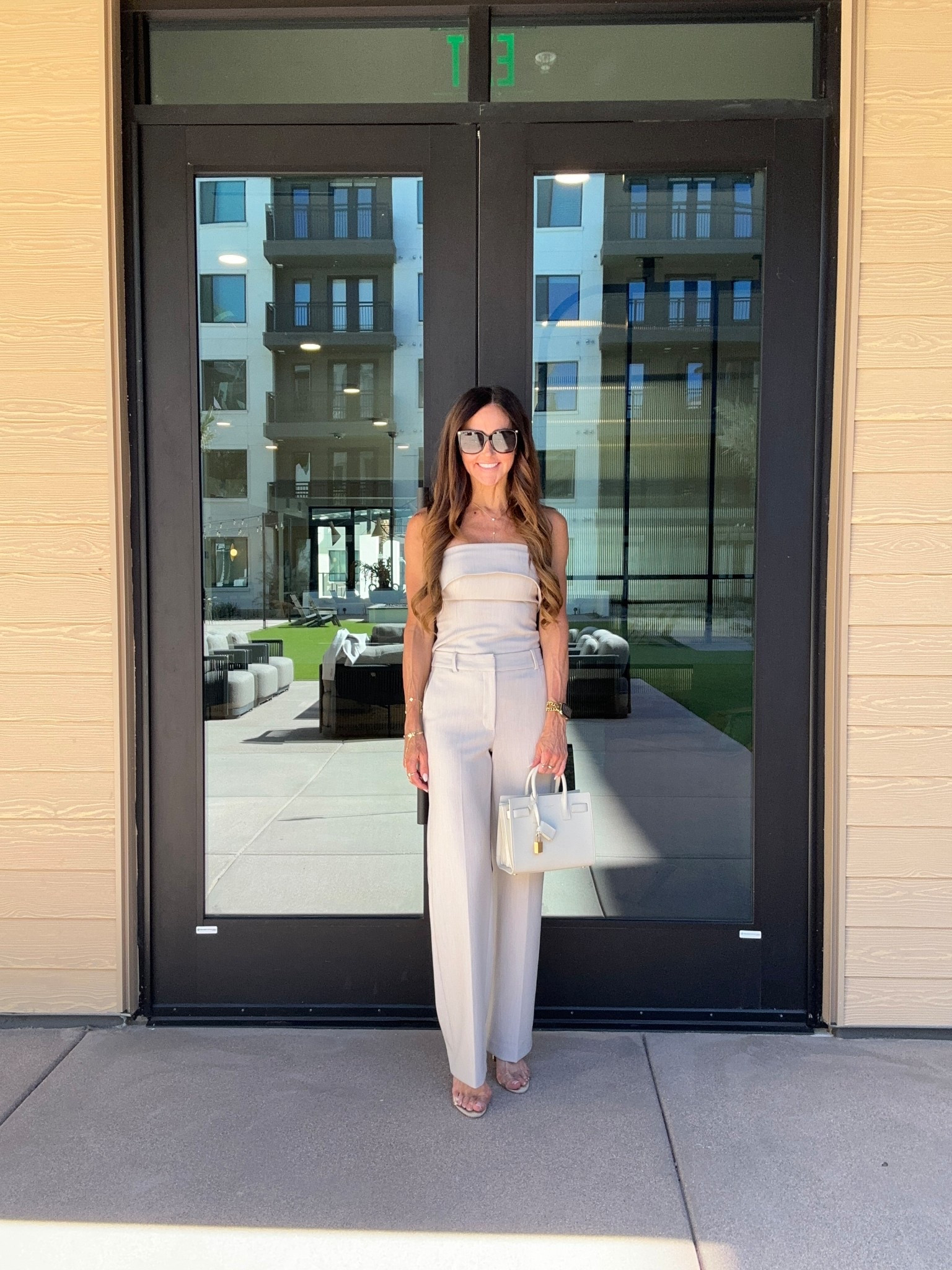 Wearing 0, also I tucked the tube top in but can wear it out too 🤍

#LTKWorkwear #LTKOver40