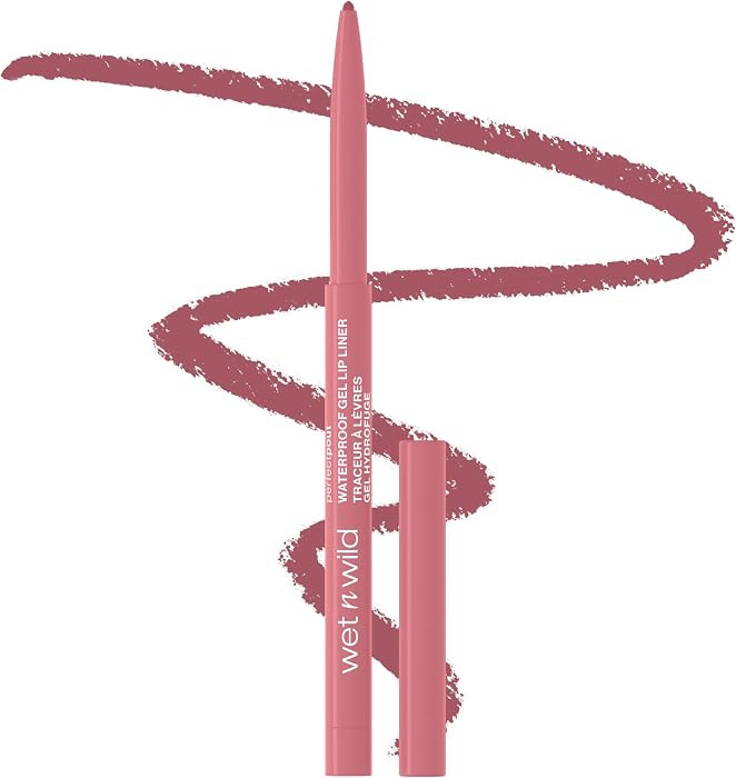 wet n wild Perfect Pout Matte Retractable Gel Lip Liner Pencil, Rich Creamy Long Lasting Color, W... | Amazon (US)