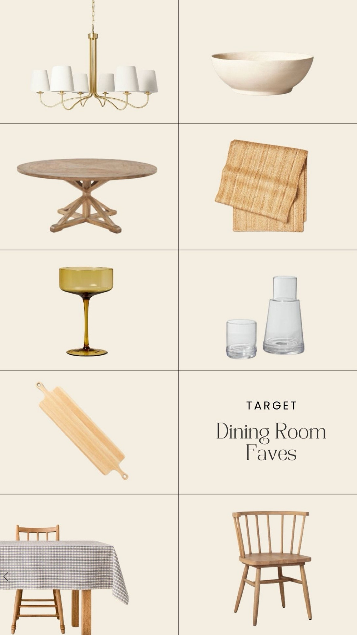 Dining room faves from Target

#LTKgiftguide #LTKwinter #LTKstyletip