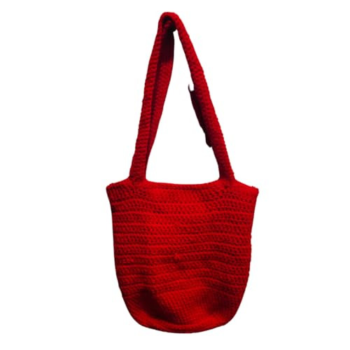Shoulder Handbag Crochet Tote, Crochet Tote Bag, Lined Crochet Shoulder Bag, Crochet Tote Bag, Ha... | Amazon (US)