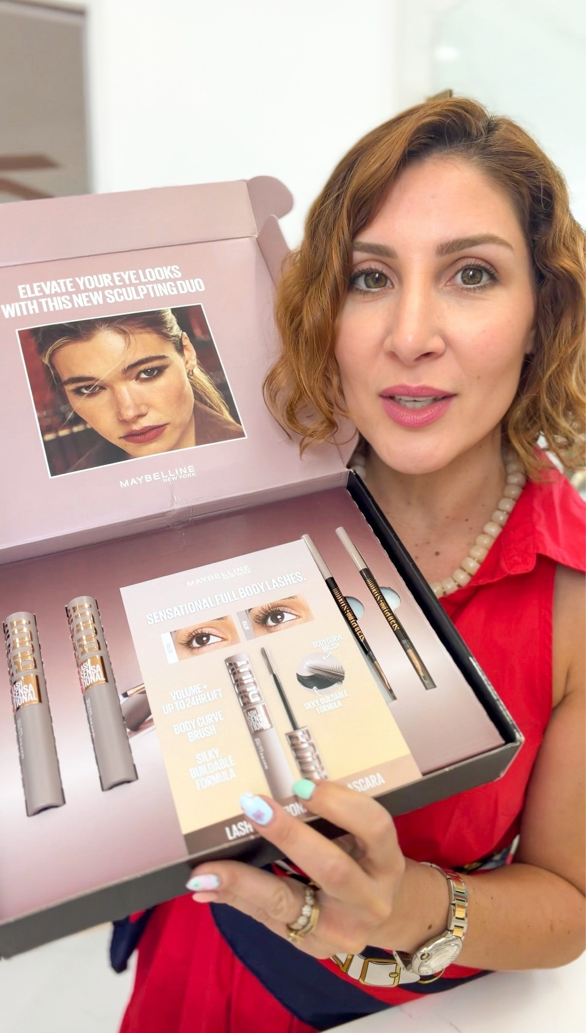 Maybelline mascara and 2 in 1 eyebrow pencil