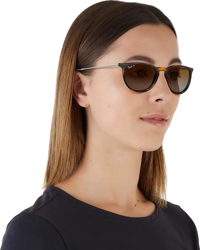 Ray-Ban 54mm Polarized Gradient Round Sunglasses | Nordstrom | Nordstrom