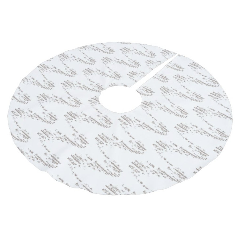 Salt Marsh Mauve Tree Skirt | Megan Molten