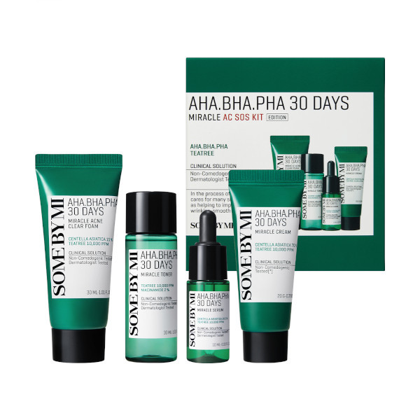 SOME BY MI - AHA-BHA-PHA 30 Days Miracle Acne SOS Kit | Stylevana