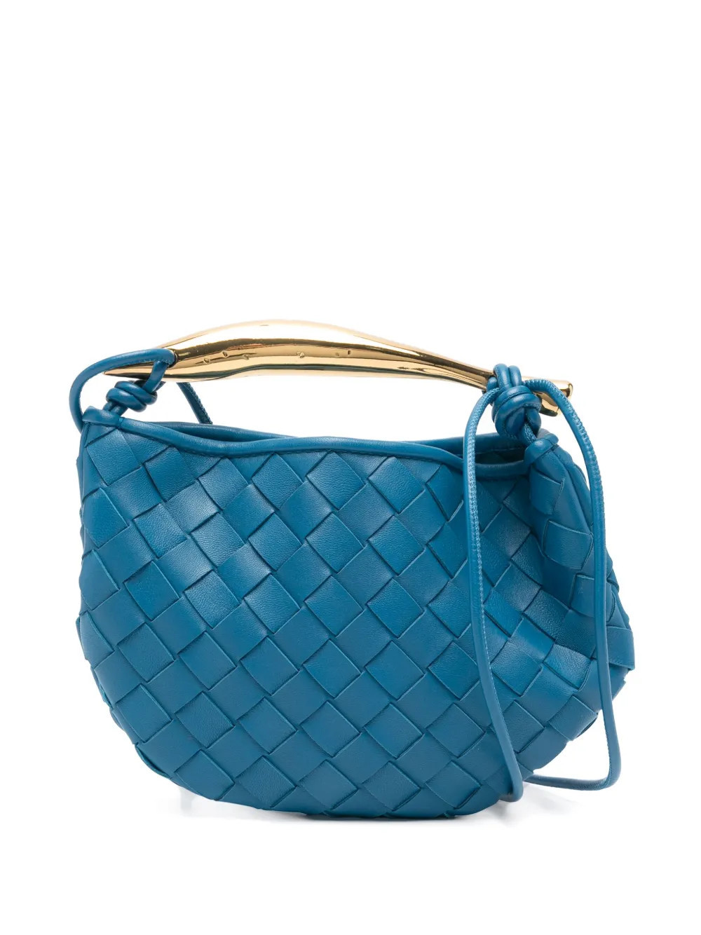 Bottega Veneta Pre-Owned mini Sardine tote bag - Blue | Farfetch Global