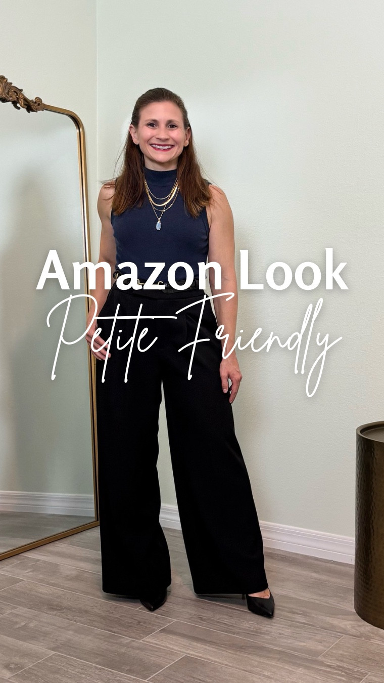 Petite Approved Amazon pants and wool blend top A𝗗𝗶𝘀𝗰𝗼𝘂𝗻𝘁 𝗖𝗼𝗱𝗲𝘀:
Arach&Cloz Wool Blend Sweater Tank -AC25WLY5207 -18%

Arach&Cloz Lightweight Pleated Pants - AC25WYF5150-15%

#LTKPetite #LTKWorkwear #LTKSaleAlert