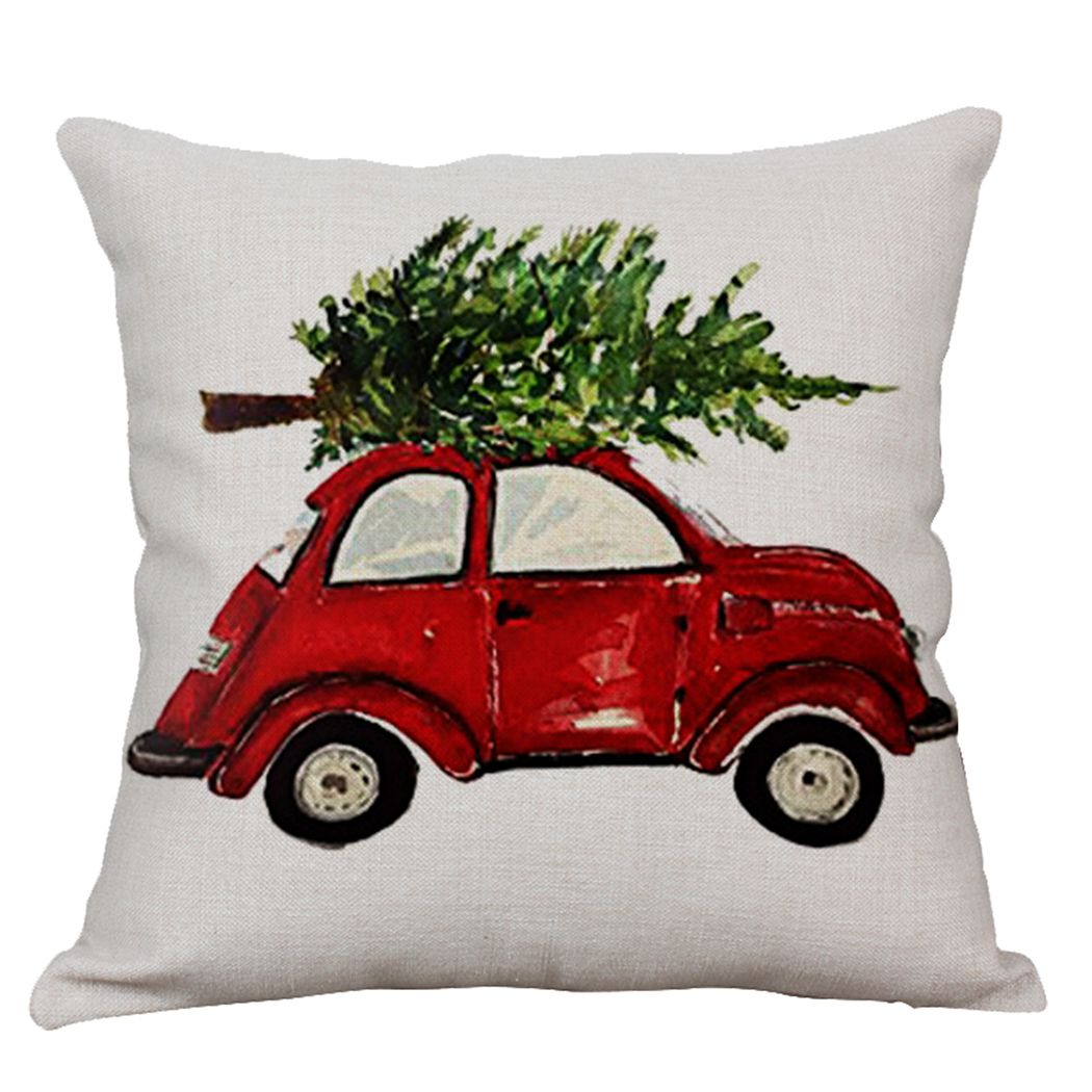 Christmas Pillow Case,Justdolife Fashion Car Print Decorative Throw Pillow Cover Cushion Cover fo... | Walmart (US)