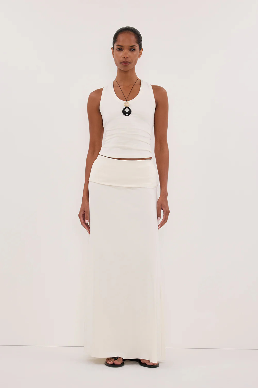 JULIE OFF WHITE MODAL BLEND TANK | DISSH