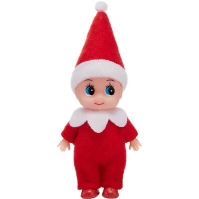 Joyfy Christmas Stocking Stuffer Poseable Tiny Elf Dolls – Interactive Christmas Decor | Target