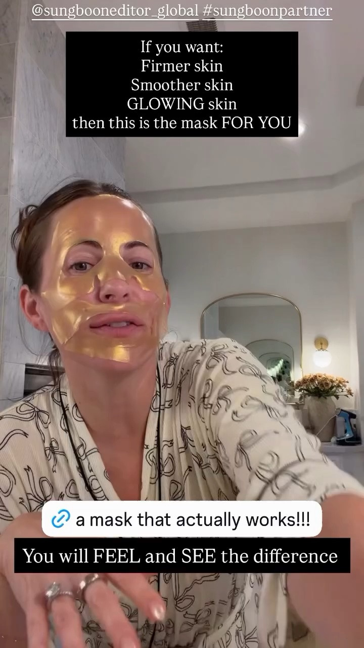 @sungbooneditor_global #sungboonpartner You will FEEL and SEE the difference  If you want:
Firmer skin
Smoother skin
GLOWING skin
then this is the mask FOR YOU