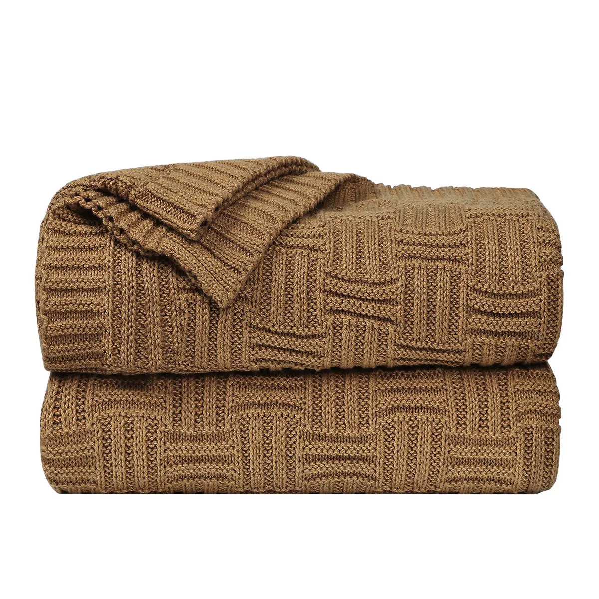 Knitted Soft 100% Cotton Home Bed Blankets - PiccoCasa | Target