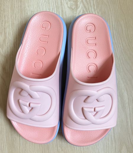 Summer slides! True to size, but not for wider feet